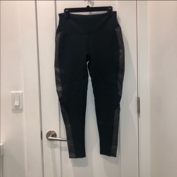 Spanx Moto Faux Leather Leggings - Picture 3 of 4